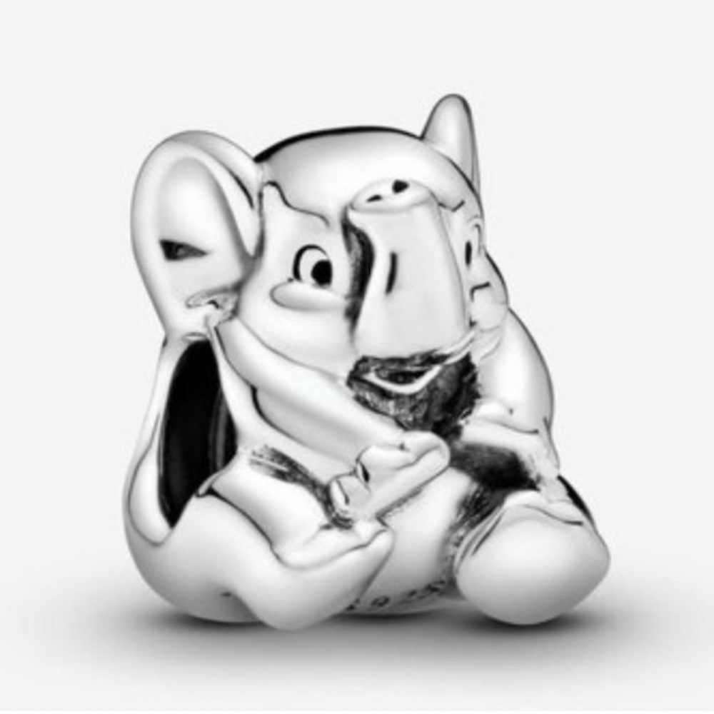 Retired Pandora Sterling Silver 925 Lucky Elephant Charm Authentic EUC